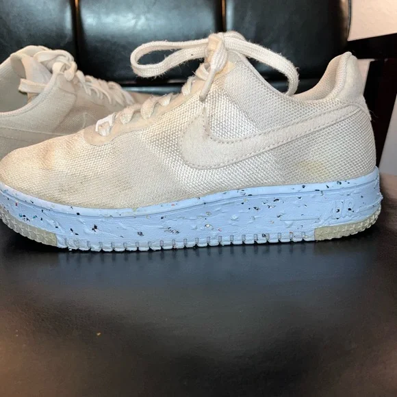 Nike Women's Air Force 1 Crater, White Pure Platinum - Picture 10 of 15